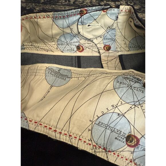 NWT Anthropologie Leifsdottir Gold Button Military Denim Mini Skirt Sz 6 - Picture 6 of 10